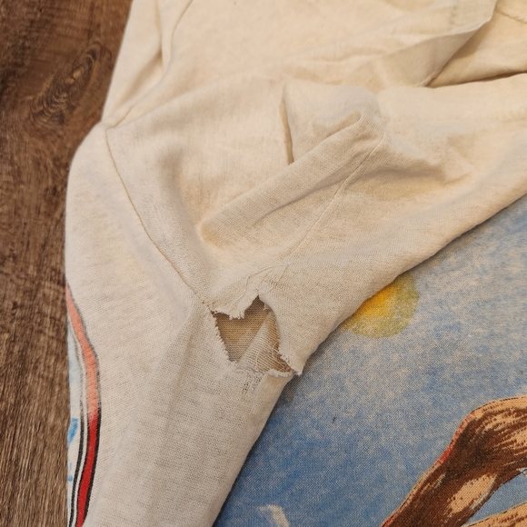 Rare Vintage 1988 Iron Maiden T-Shirt Seventh Son of a Seventh Son - Picture 5 of 10